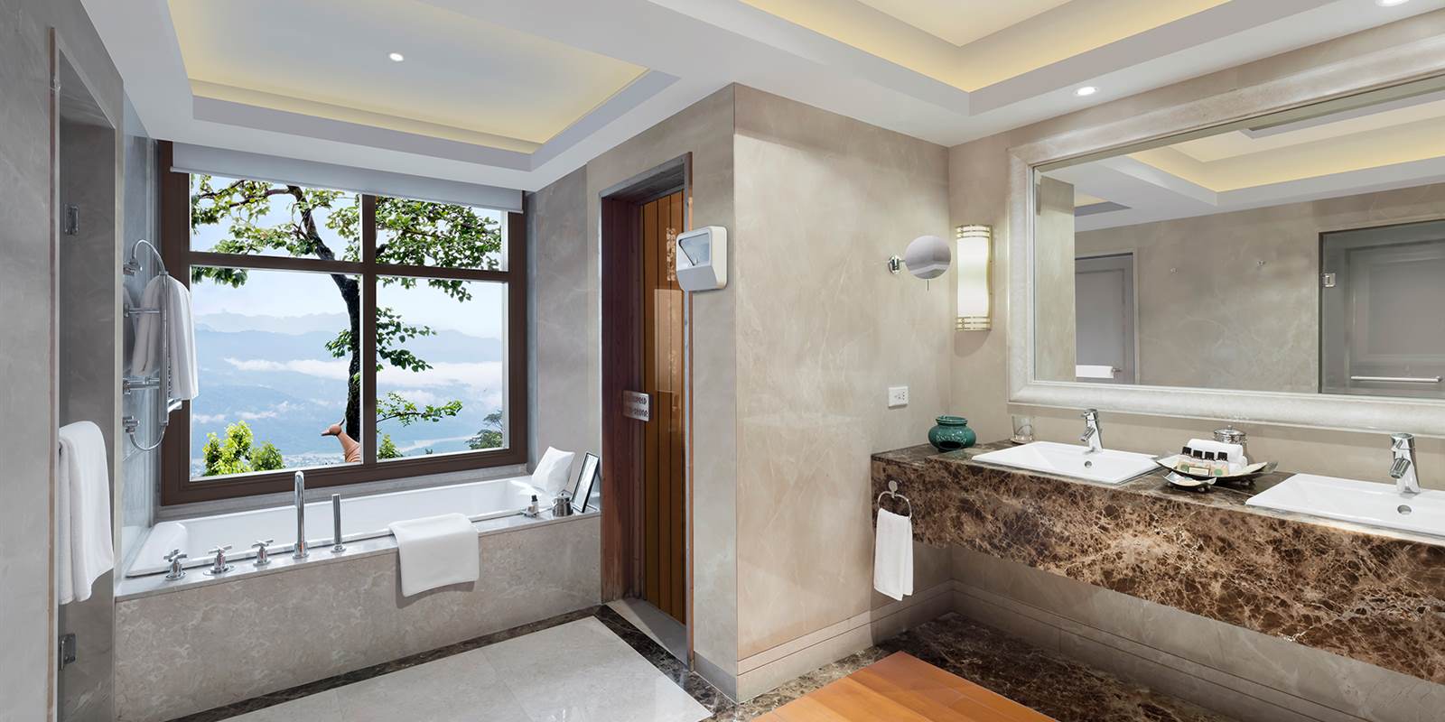 Himalayan luxury villas with private Bathroom