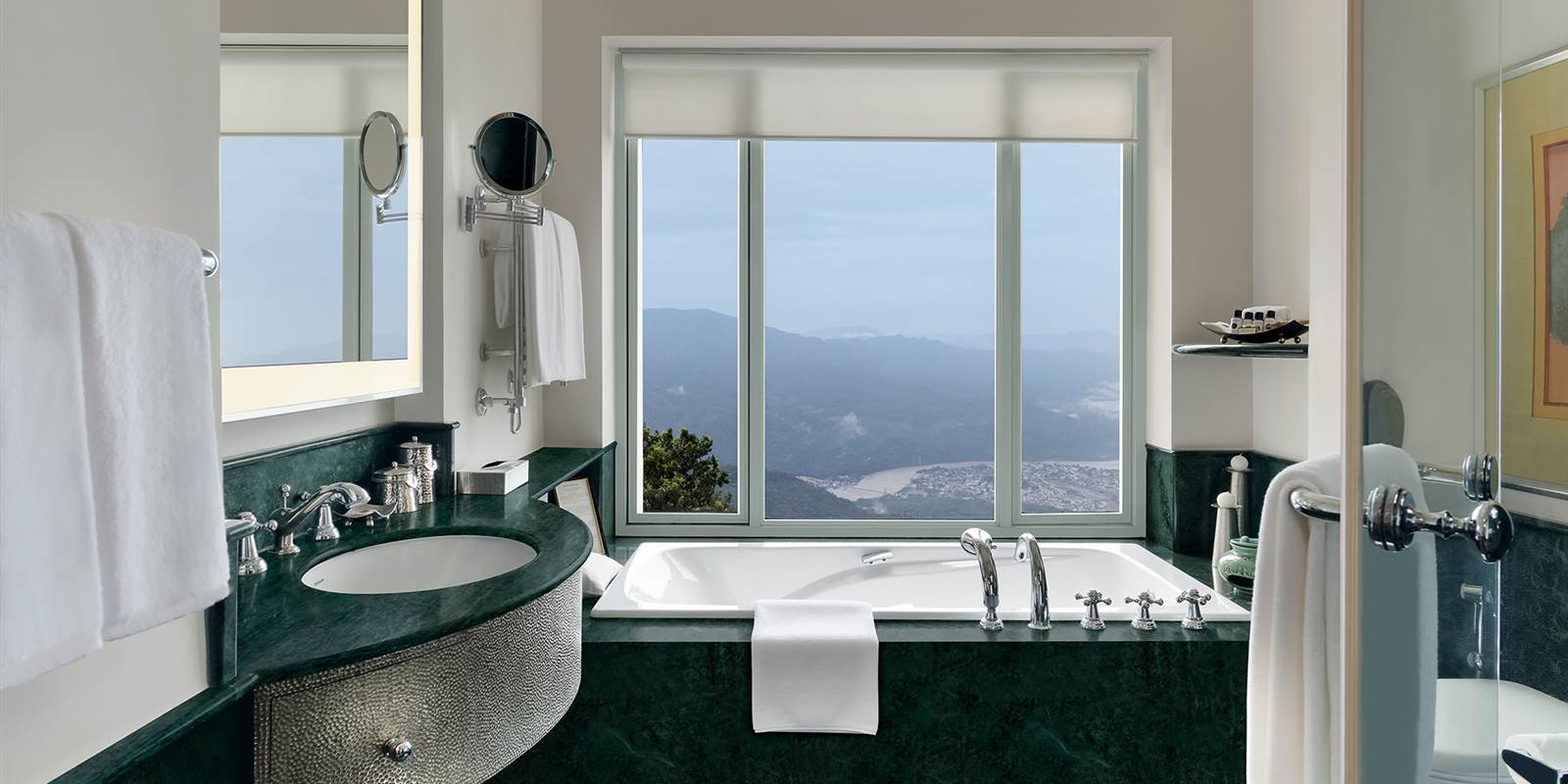 Best Resort in World - Living Deluxe Room with Bathroom