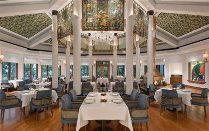 Dining Room in Rishikesh - India Luxury Dining Restaurant