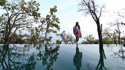 Infinity pool at the Villa (Resized)