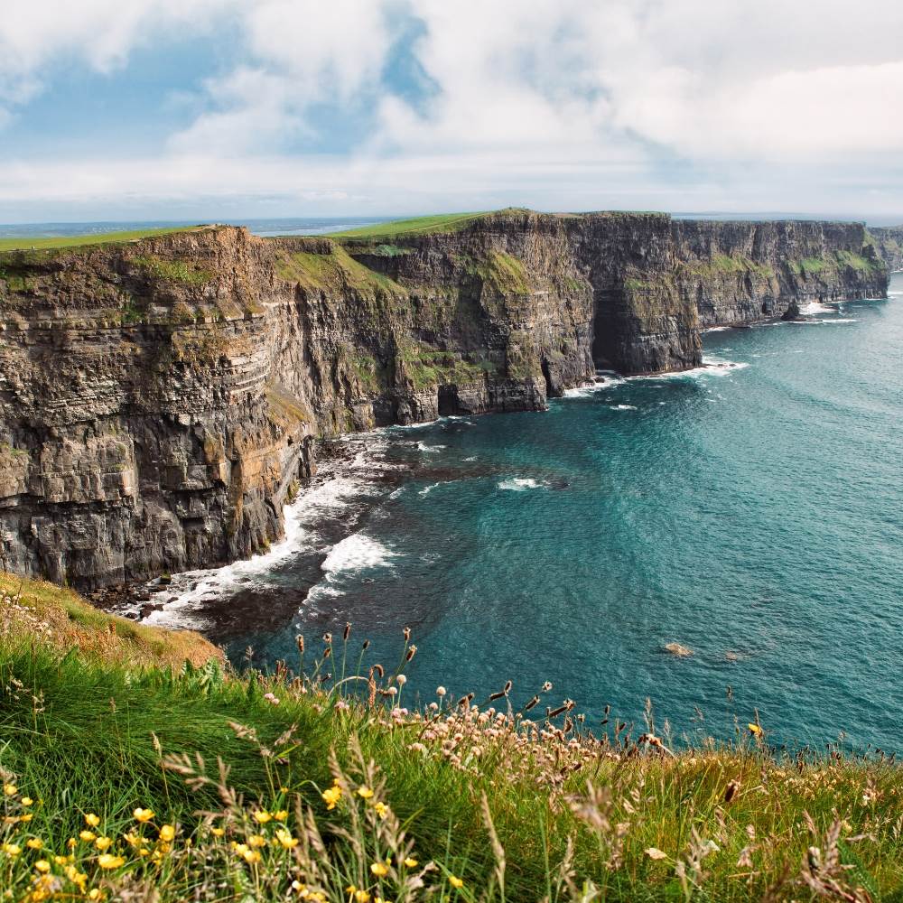 Kinvara to cliffs outlet of moher