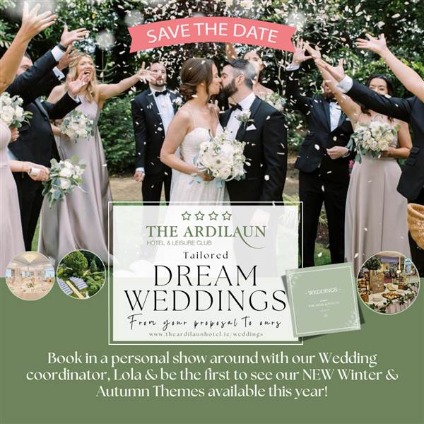 Save the date Weddings 2026