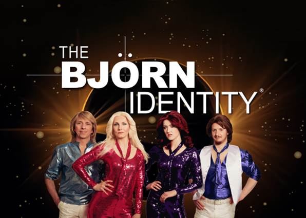  The Bjorn Identity ABBA Tribute Show - Fri 9th Feb Armagh City Hotel OBE £90 pps The Bjorn Identity ABBA Tribute Show - Fri 9th Feb