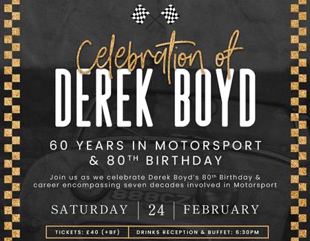 Derek Boyd 60 Years in Motorsport
