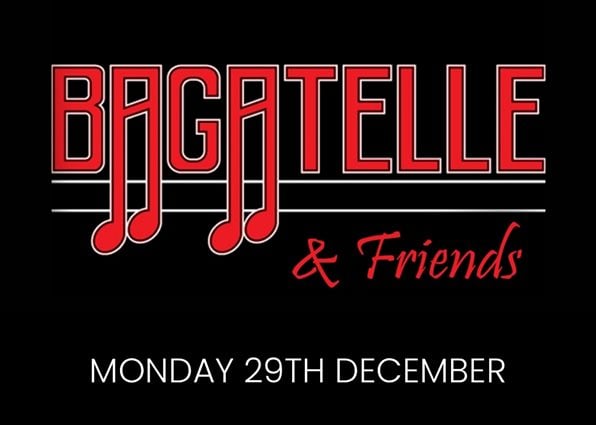 Bagatelle Overnight Package | Live Show & Stay | Mon 29th Dec | Armagh City Hotel

