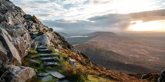 Diamond Hill & Connemara National Park - Hikers Guide