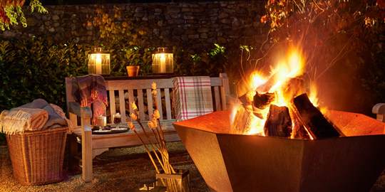 firepit at Ballynahinch