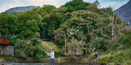 Fishing at Ballynahinch