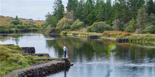 Fishing at Ballynahinch