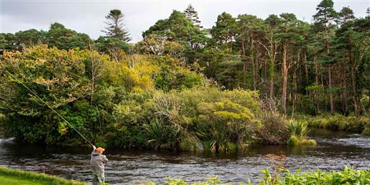Fishing at Ballynahinch
