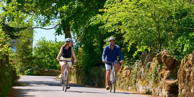 Couple Cycling small