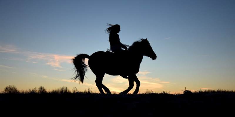 Horse riding
