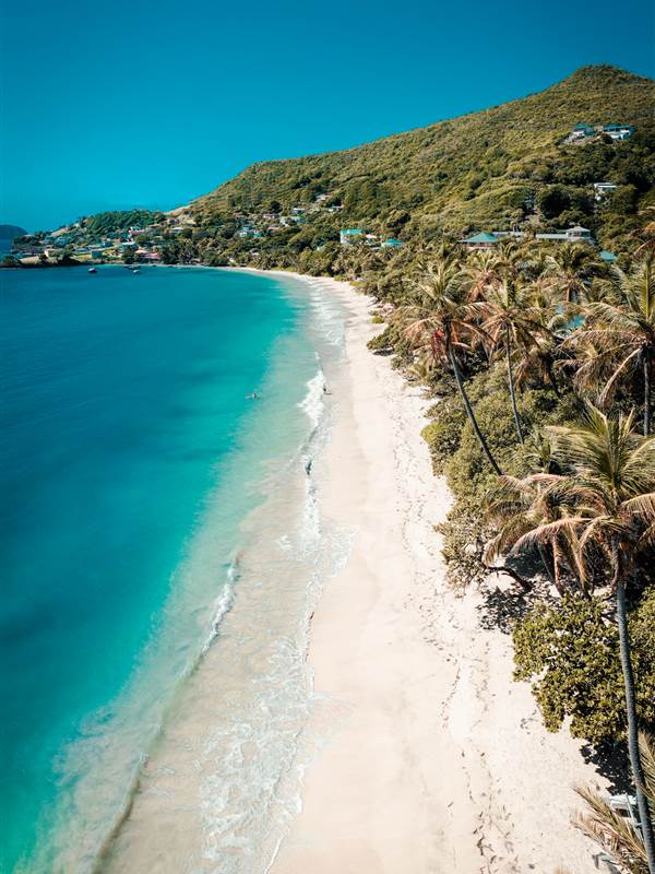Best Caribbean Beach Vacations - Bequia Beach in Grenadines