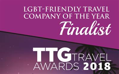 Hover Travel - Finalists in LGBT-Friendly travel company award