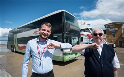 Hovertravel teams up with Seaview Servic