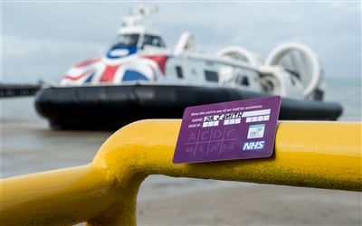 NHS Professional Card from Hovertravel e