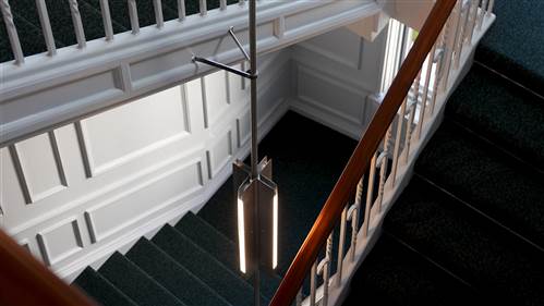 Hotel Hans Stairs Hallways