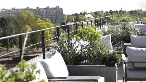Hotel Ottilia Rooftop Terrace
