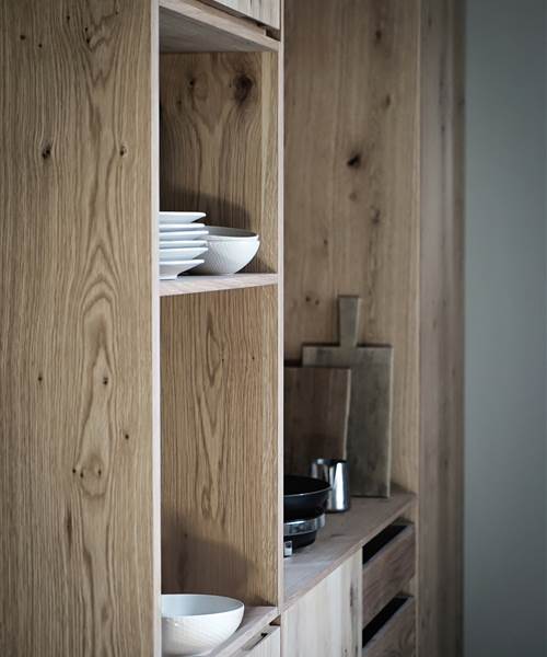 Illustration of Exclusive Modern Penthouse Apartments With Gourmet Dining Area