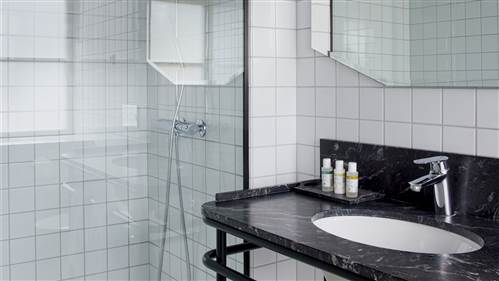 Hotel Danmark Badeværelse