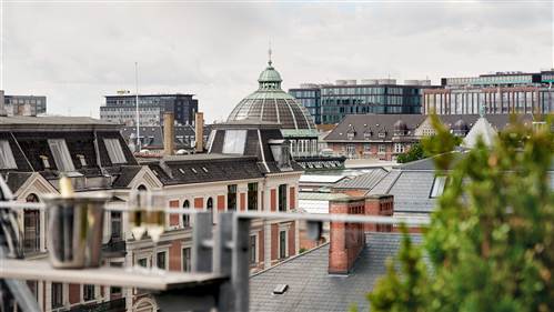 Hotel Danmark Tagterrasse