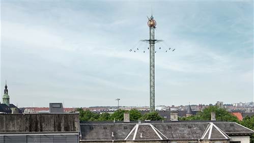 Hotel Danmark Tagterrasse