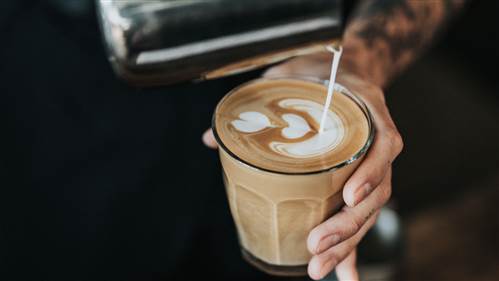 Barista kaffe inkluderet i morgenmad