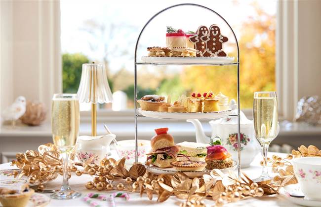 Castle Getaway with Sparkling Festive Afternoon Tea