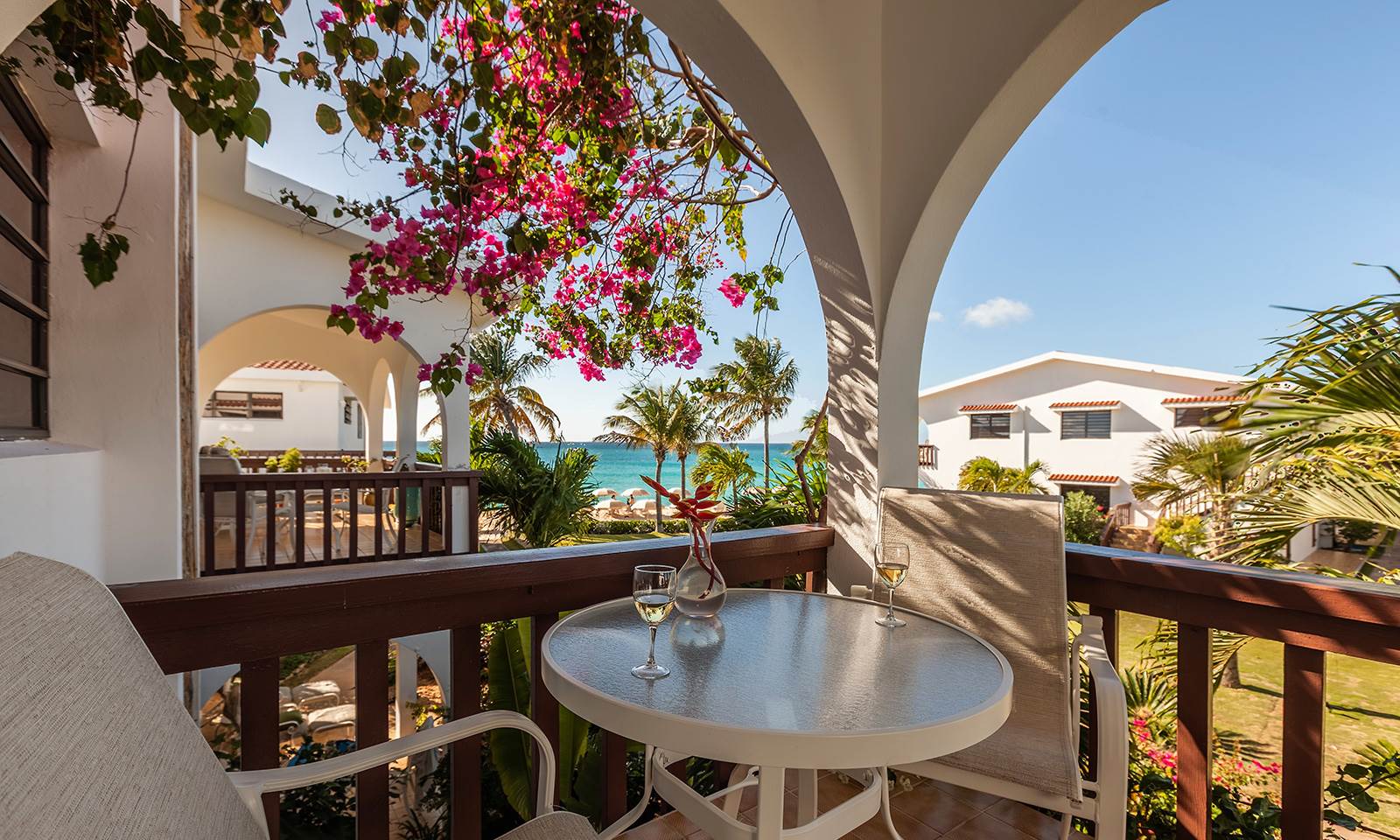 Beach View Villas with 1 or 2 Bedrooms at Carimar Club in  Anguilla