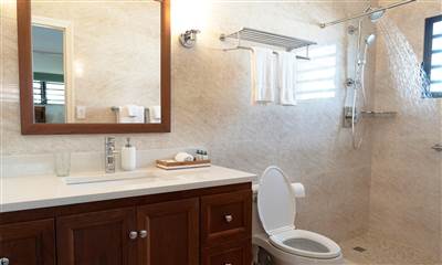 Bathroom at Carimar Villas in Anguilla