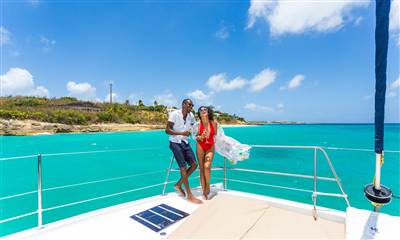 Things to do in Anguilla. Catamaran Cruise