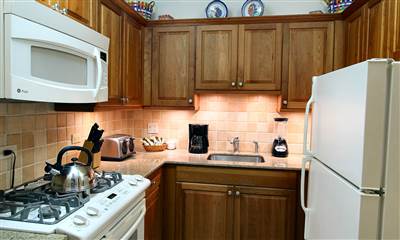 Kitchen at Carimar Resort Villas in Anguilla, Caribbean