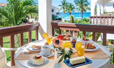Breakfast with Beach View in Anguilla
