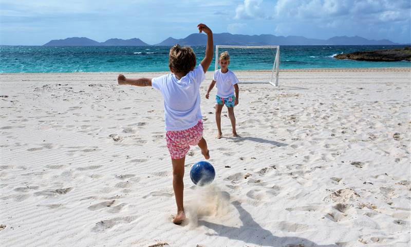 Anguilla Expeiences Families Beach Socce