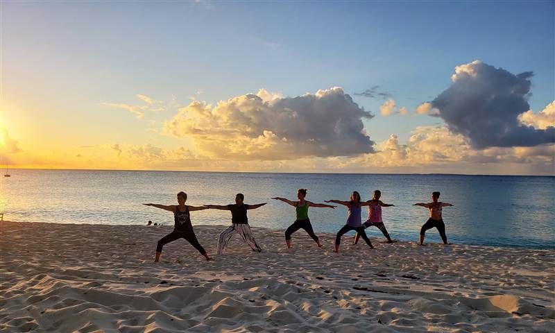 Beach Yoga with Sammi Green