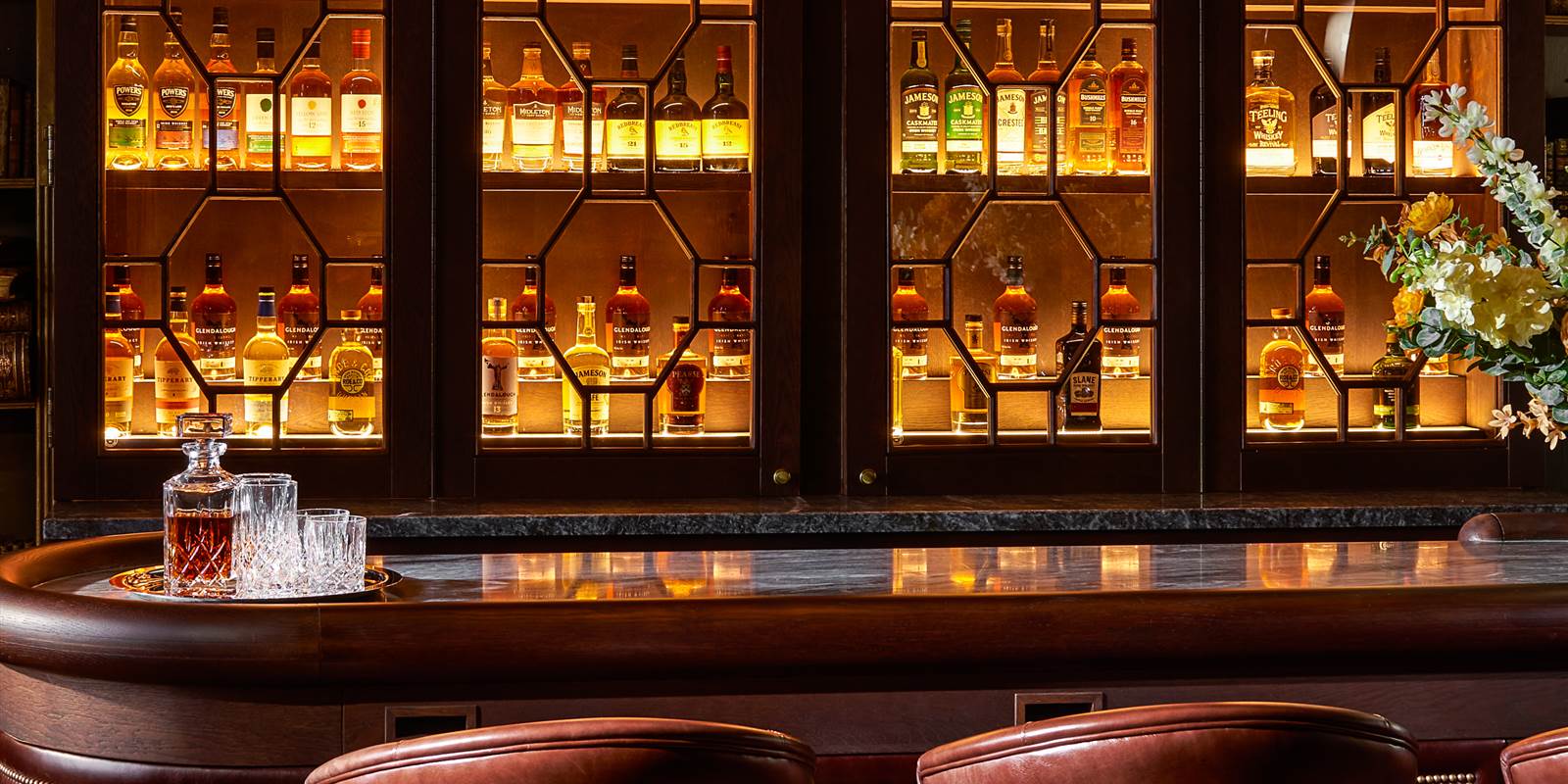 The Whiskey Library cropped square