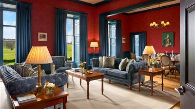The House Presidential Suite at 5 star hotel in Carton House, Kildare