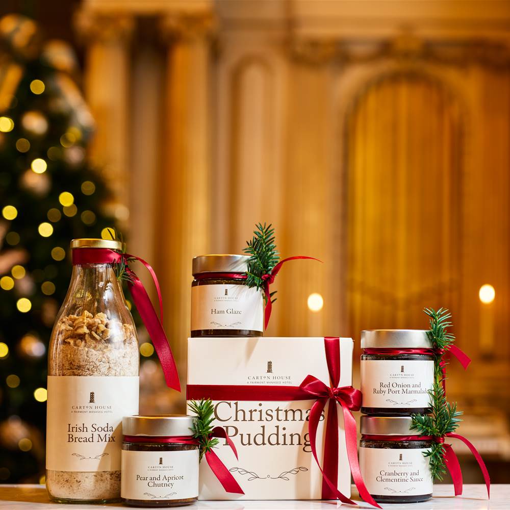 Carton House Christmas shop produce