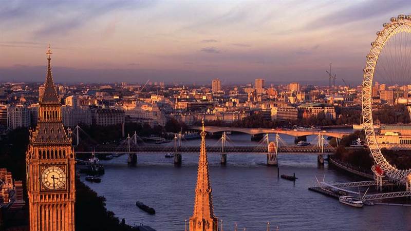Aerial View London