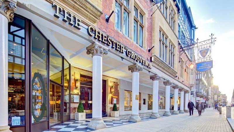 External View of The Chester Grosvenor Hotel