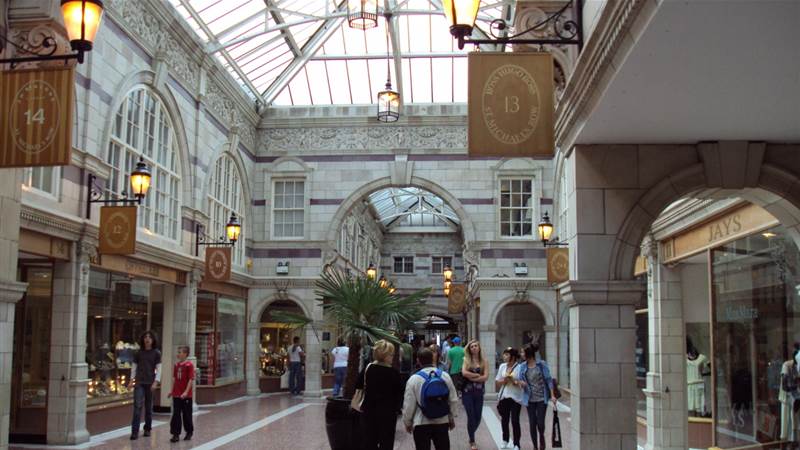 Grosvenor shopping centre Chester