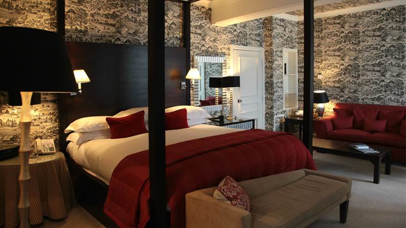 the best  Junior Suite at Chester Grosvenor