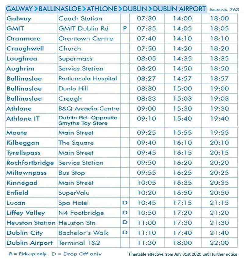 citylink bus timetable