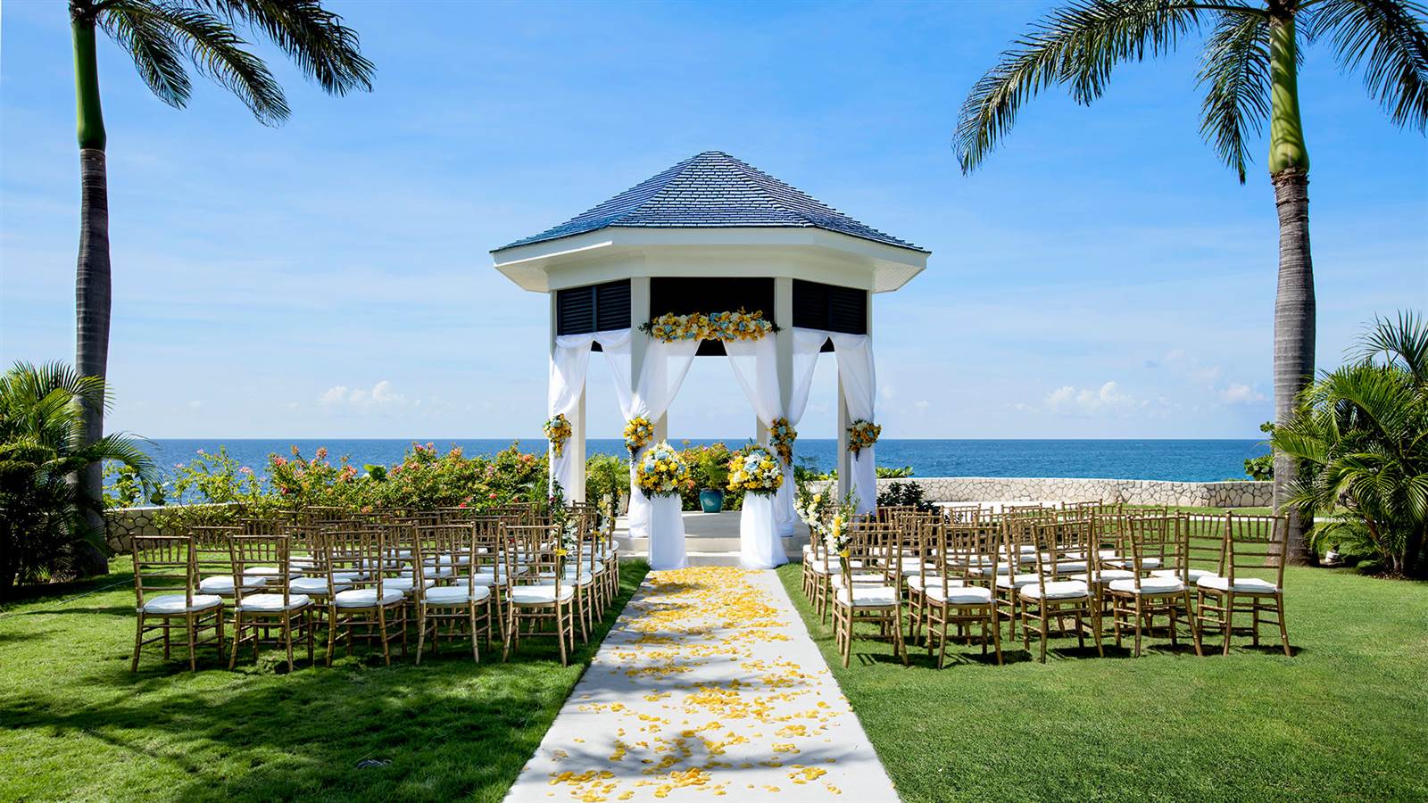 wedding setting