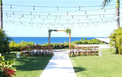 Negril wedding venues at The Cliff Hotel