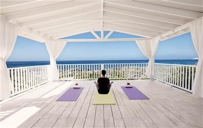 Yoga retreat Jamaica. The Cliff Hotel.