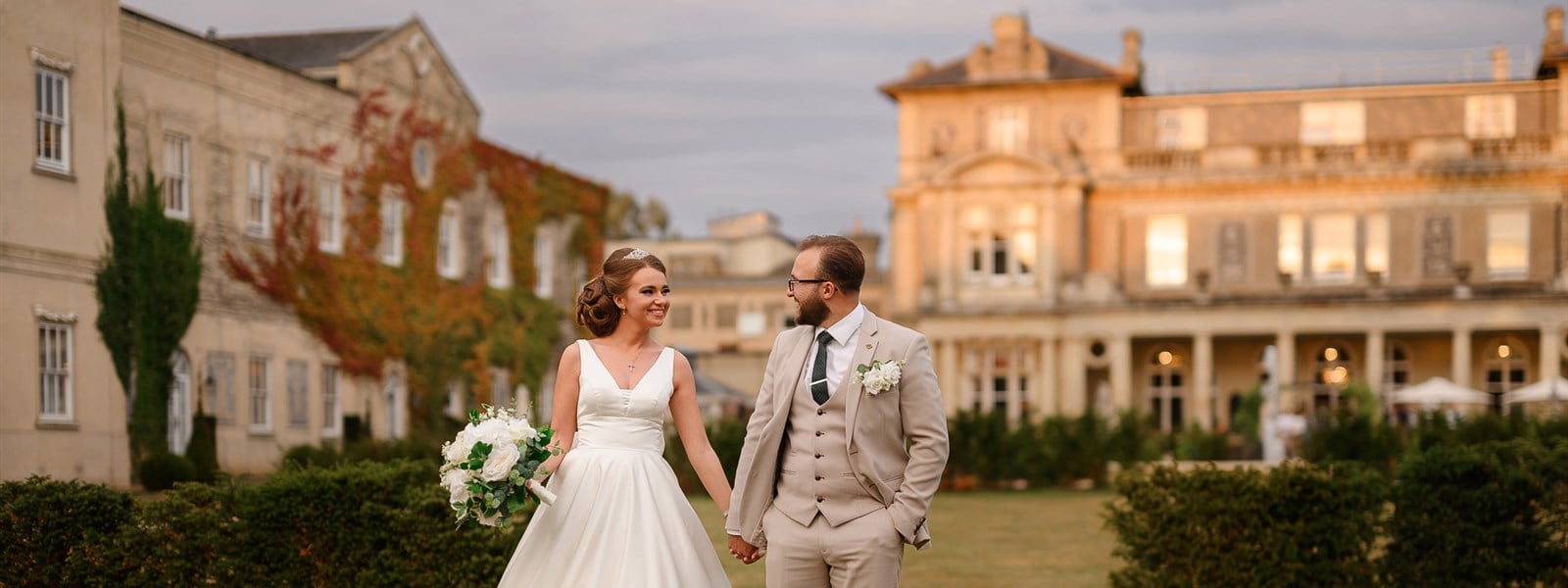 All Inclusive Wedding Packages Essex - Bride and Groom holding Hands