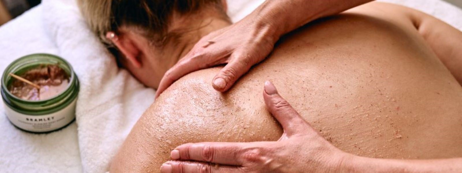 Best Spa Hotels in Essex - A Woman Getting Massage at Down Hall Spa