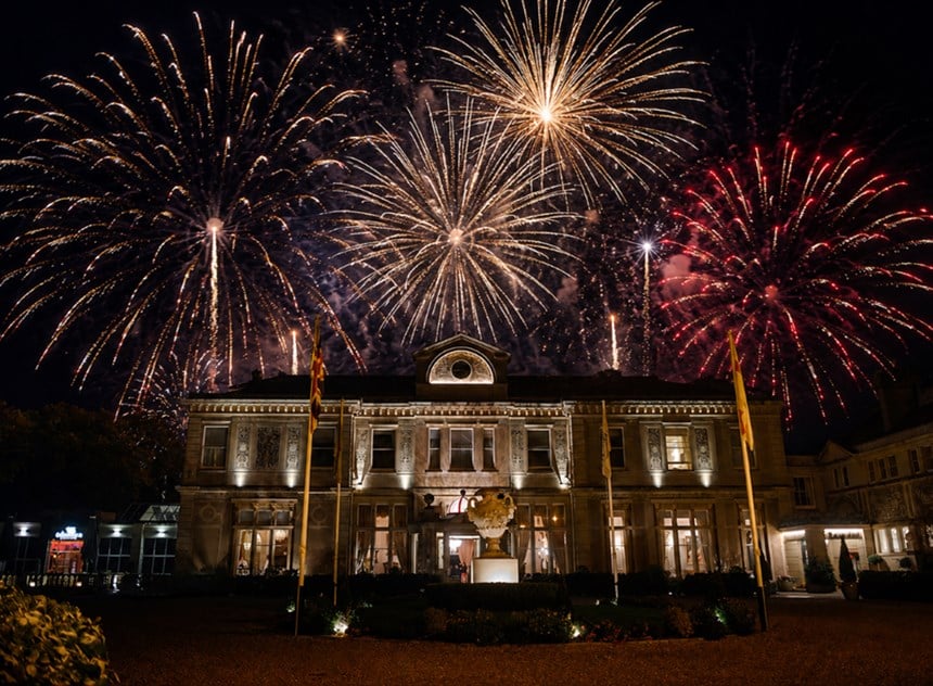 Fireworks at Down Hall