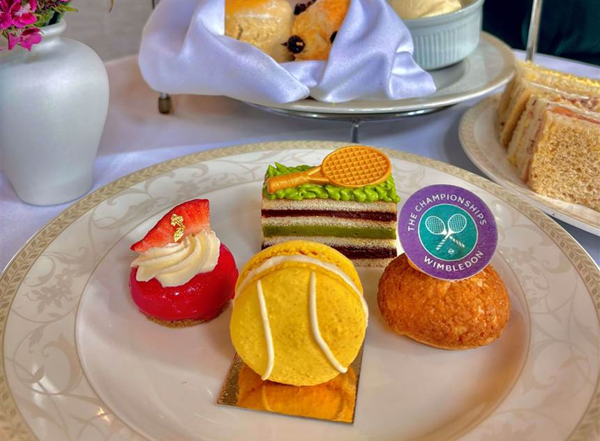 Wimbledon Tea may 25